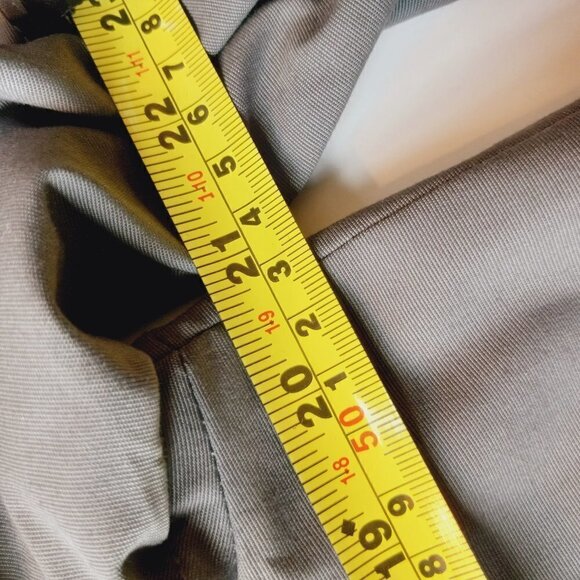 Liz Claiborne Gray Swing Jacket Vintage Fully Lined, Pockets Size Large - Picture 8 of 11